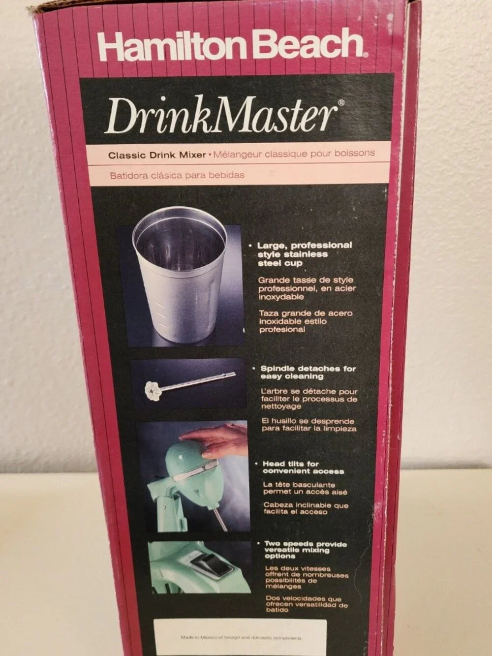Hamilton Beach Drink Master Model #65250 in Jadeite Jadite Color Brand NEW